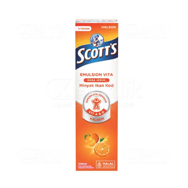 SCOTT'S EMULSION ORANGE @ 200 ML