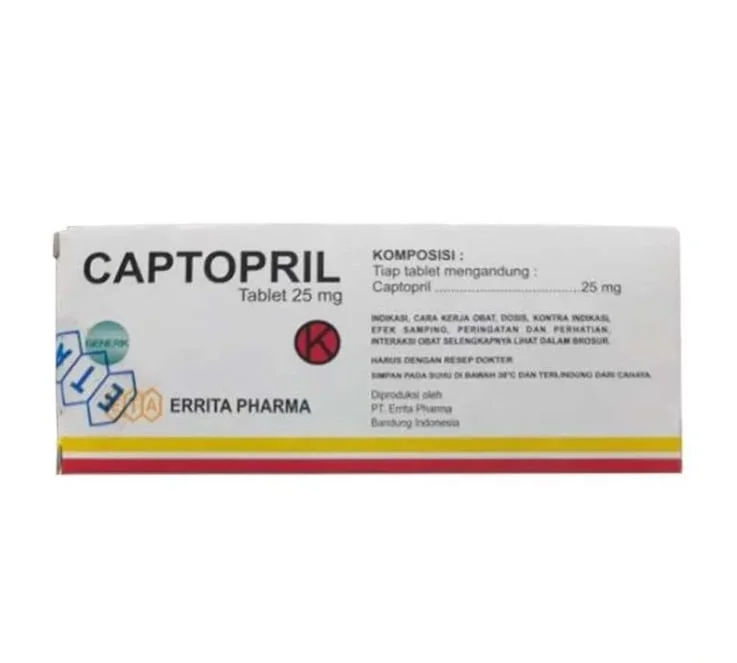 CAPTOPRIL 25 MG ERRITA
