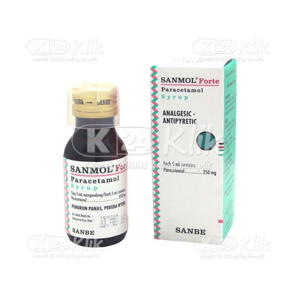SANMOL FORTE 250 MG/5 ML SYR 60 ML SANBE