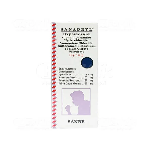 SANADRYL EXP SYR @60 ML