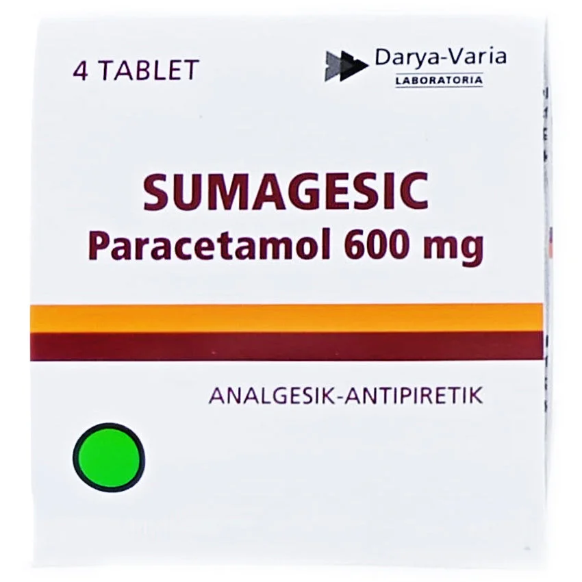 SUMAGESIC 600 MG @ 4 TAB