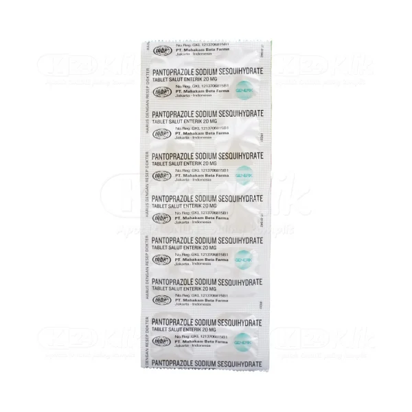 PANTOPRAZOLE 20 MG MBF
