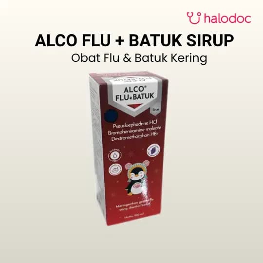 ALCO FLU + BATUK SYR @100 ML