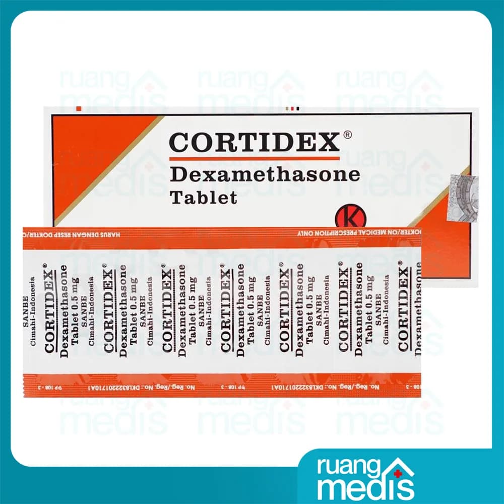 CORTIDEX 0,5 MG TAB